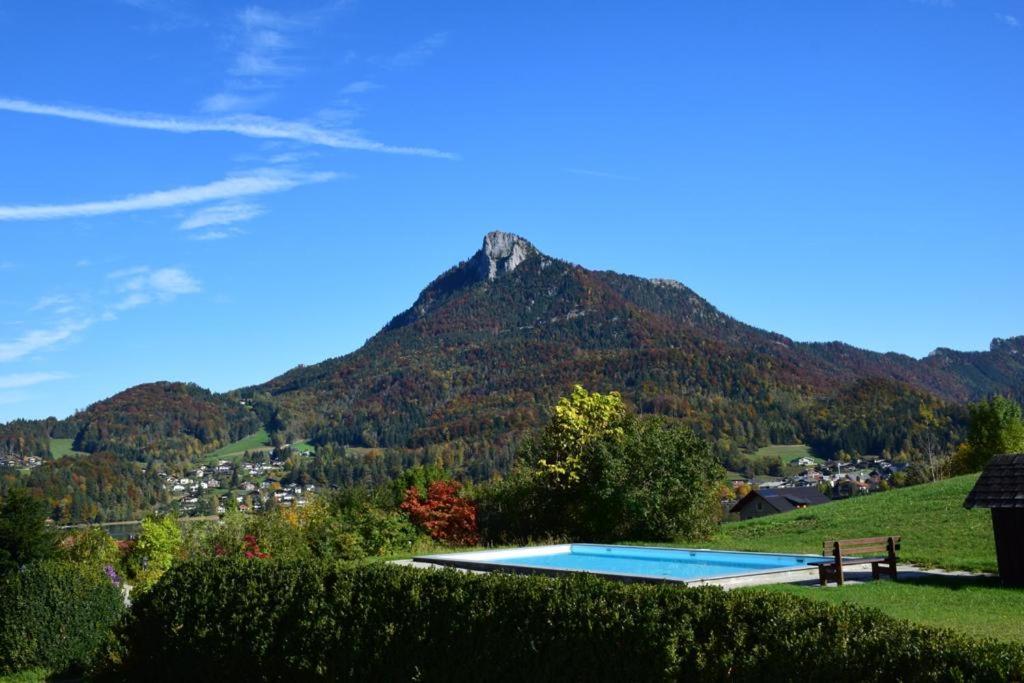 Pension Hohenau Hotel Fuschl am See Bagian luar foto
