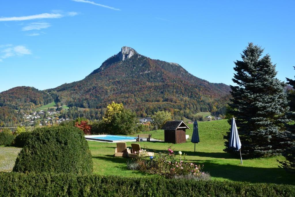 Pension Hohenau Hotel Fuschl am See Bagian luar foto