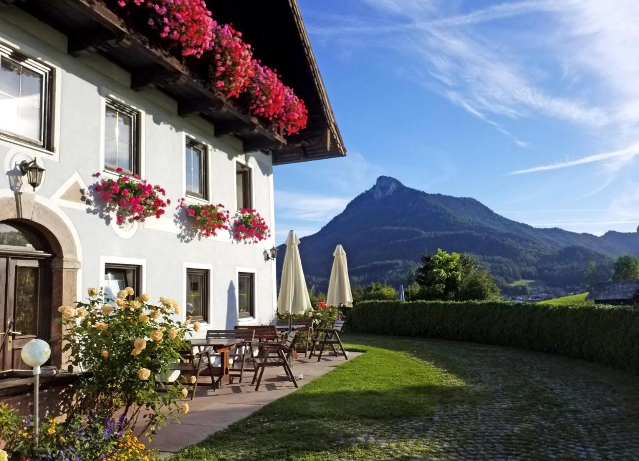 Pension Hohenau Hotel Fuschl am See Bagian luar foto
